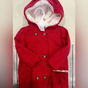 Girls brand new, never worn, peacoat